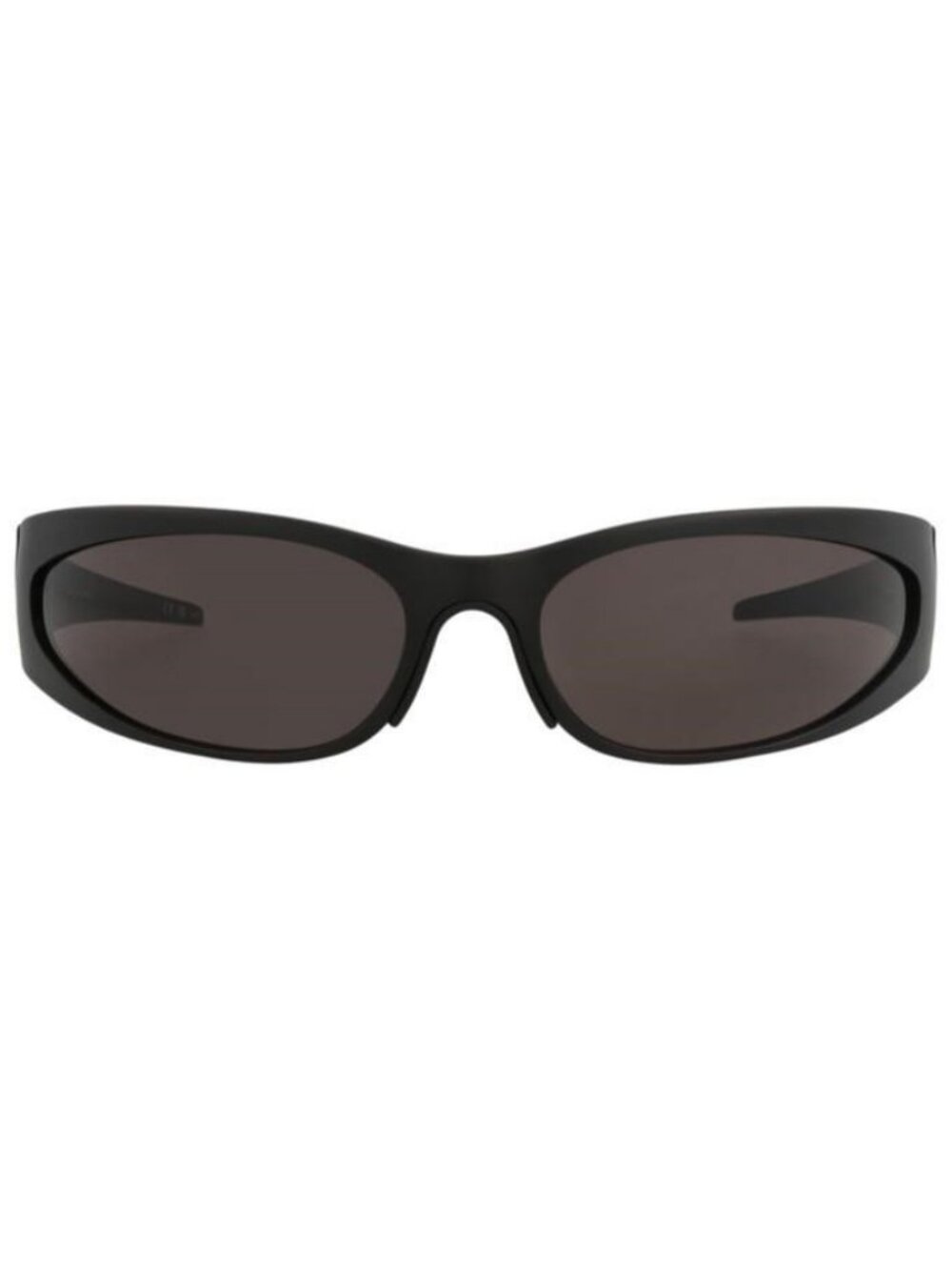 New Balenciaga Mens Shield/Wrap Black Black Grey Fashion Designer Sunglasses